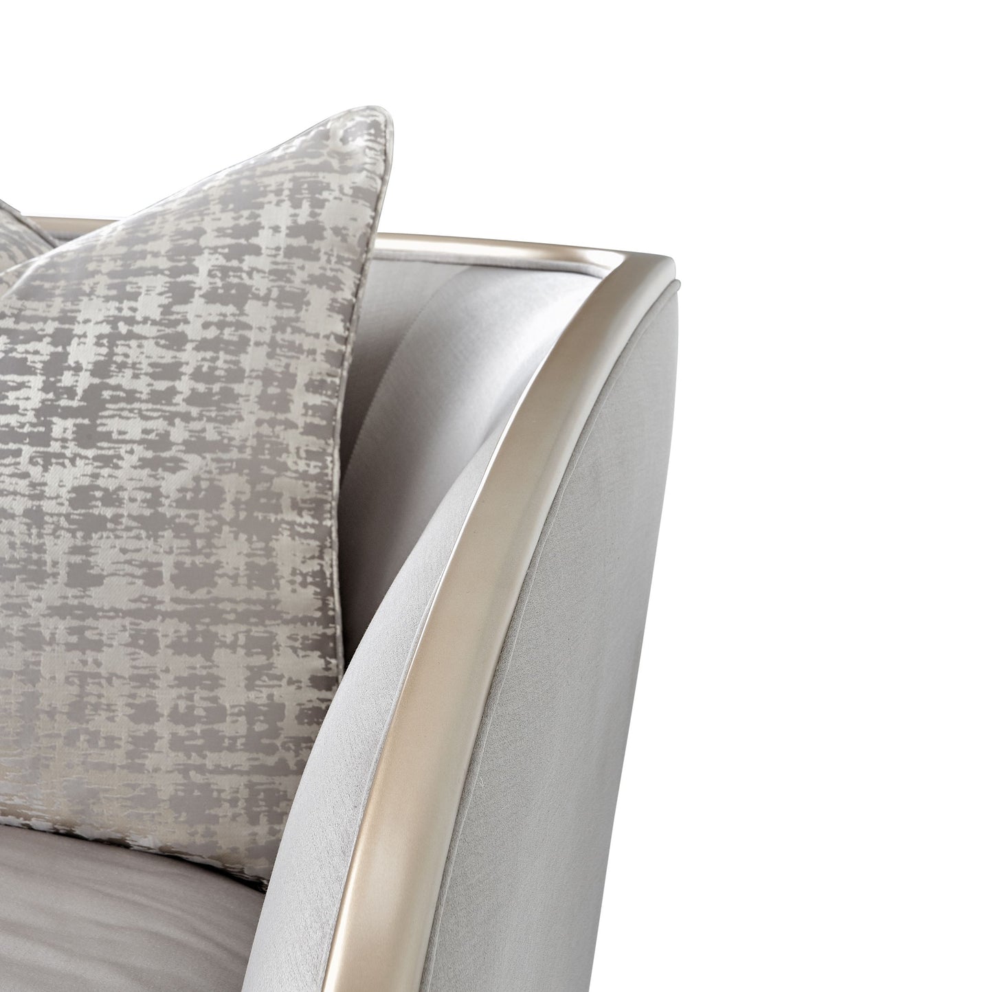 Malibu Crest Chaise - Truffle/Chardonnay