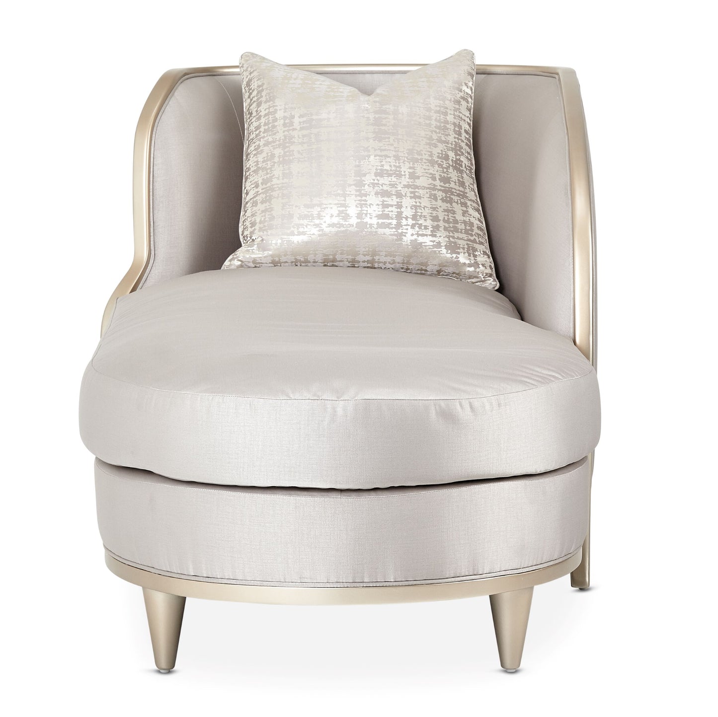 Malibu Crest Chaise - Truffle/Chardonnay