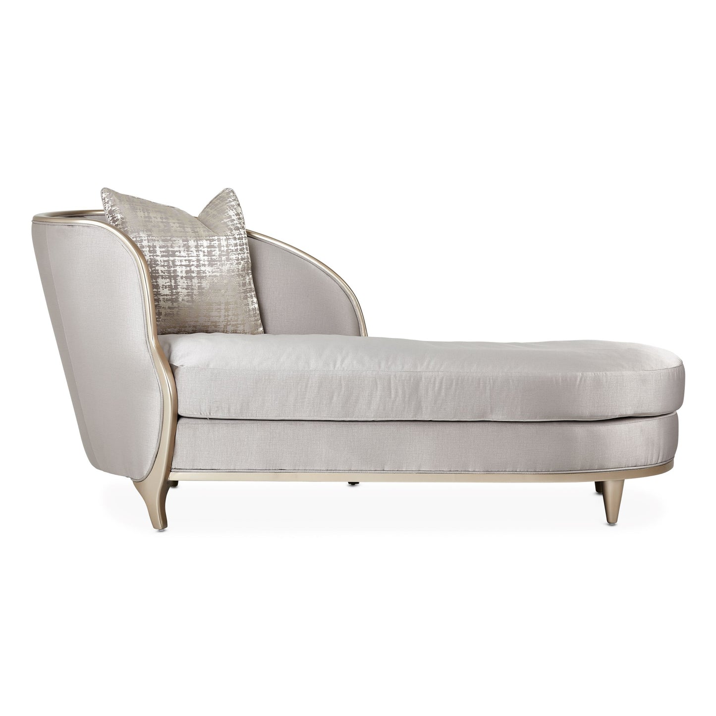 Malibu Crest Chaise - Truffle/Chardonnay