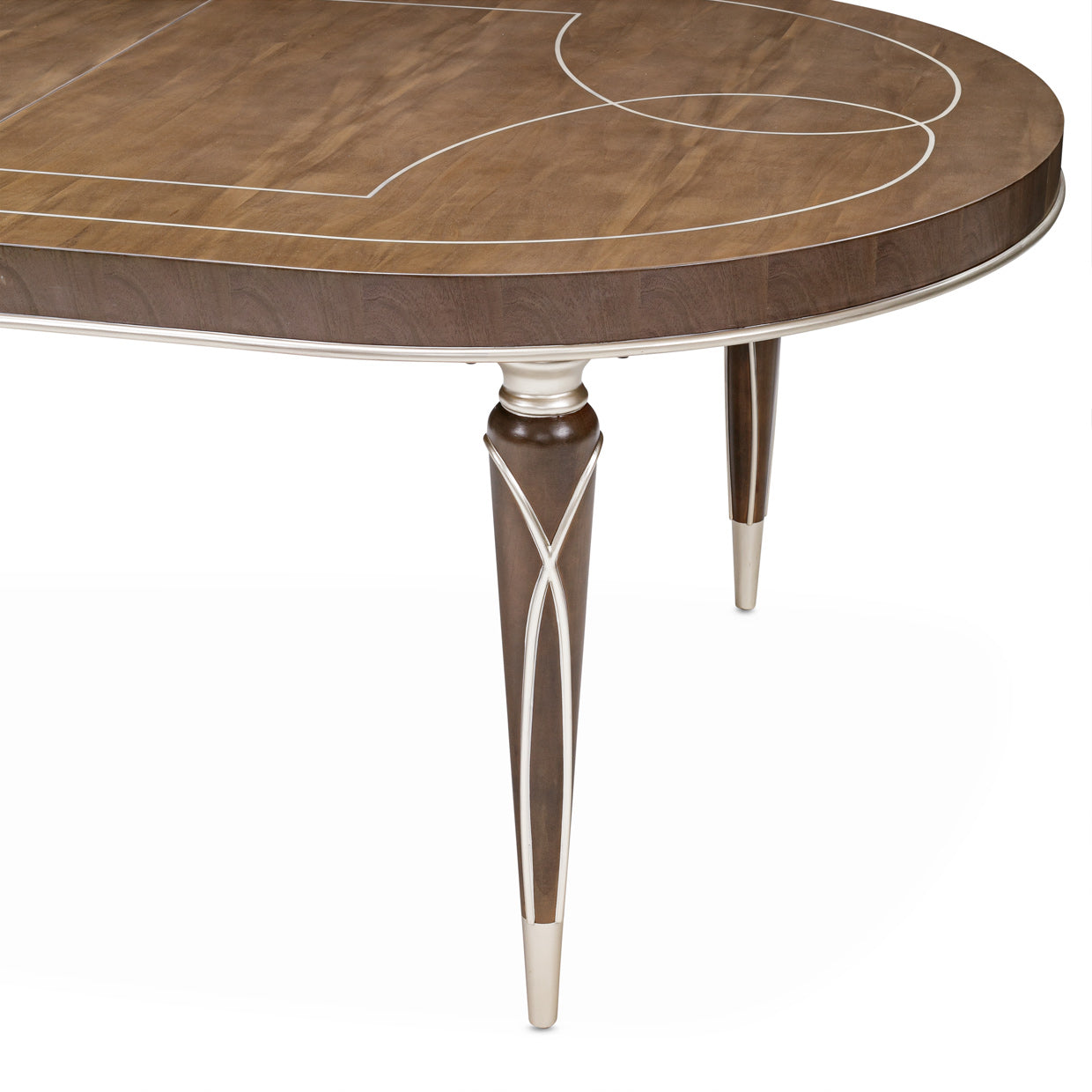Villa Cherie Oval Dining Table - Hazelnut