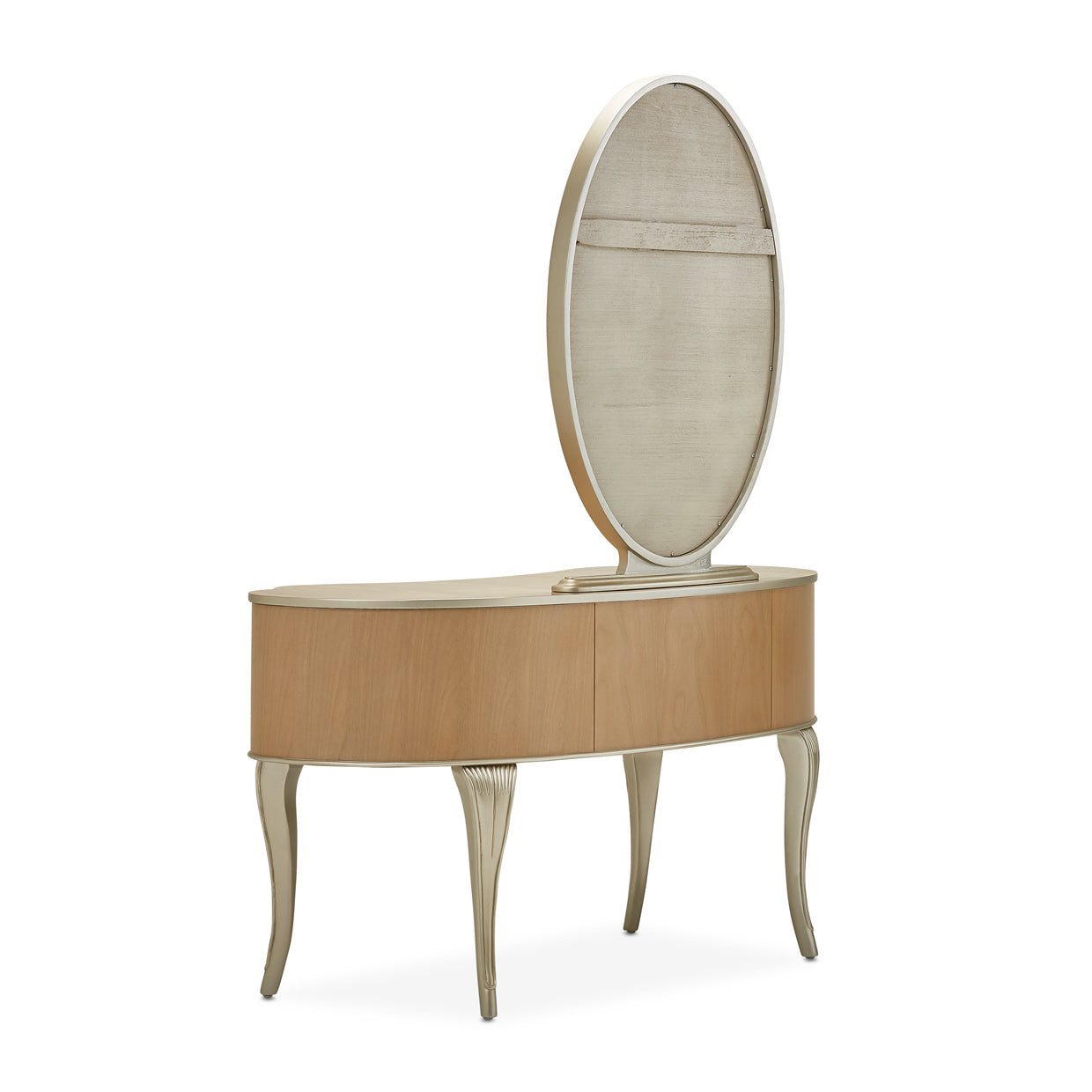 Villa Cherie Vanity with Mirror - Caramel