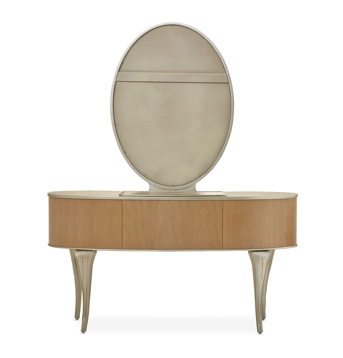 Villa Cherie Vanity with Mirror - Caramel