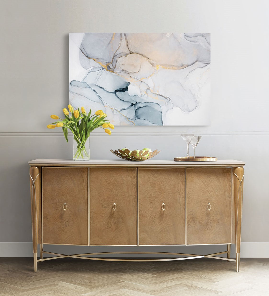Villa Cherie Sideboard - Caramel