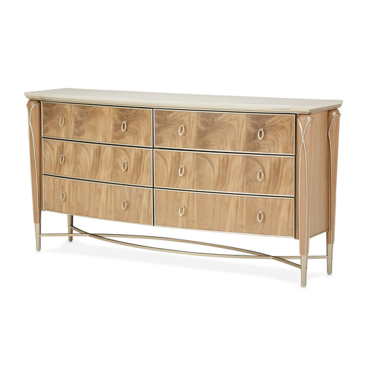 Villa Cherie Dresser - Caramel
