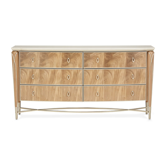 Villa Cherie Dresser - Caramel
