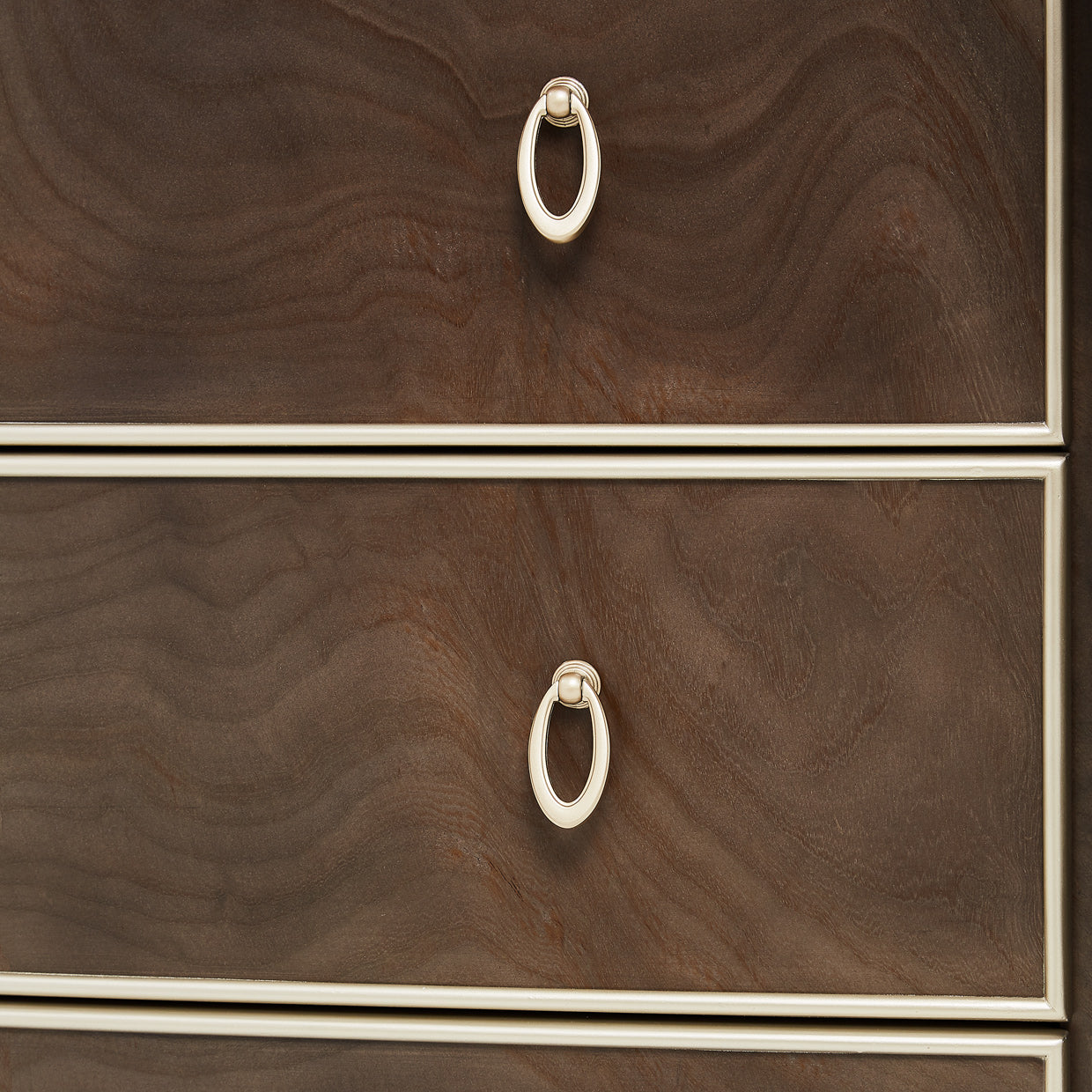 Villa Cherie Dresser & Mirror - Hazelnut