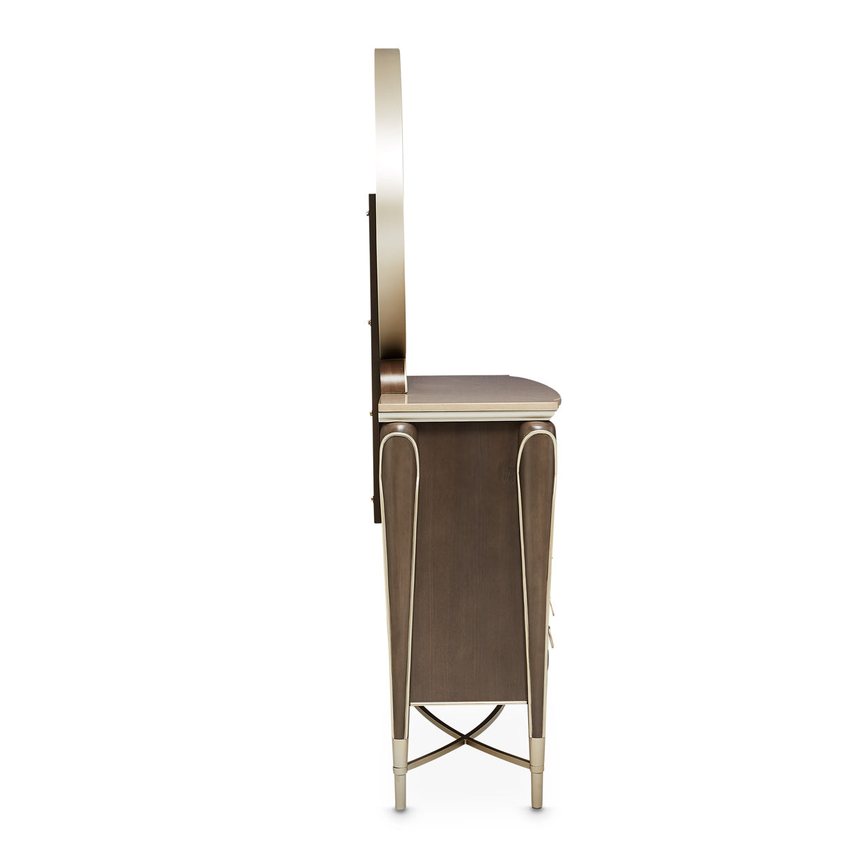 Villa Cherie Dresser & Mirror - Hazelnut