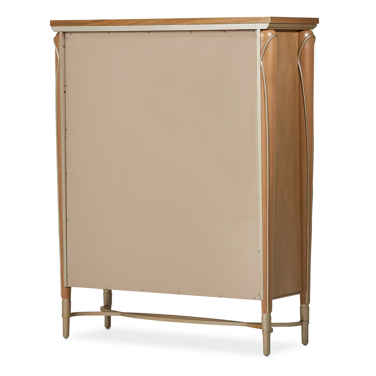 Villa Cherie Highboy Chest - Caramel