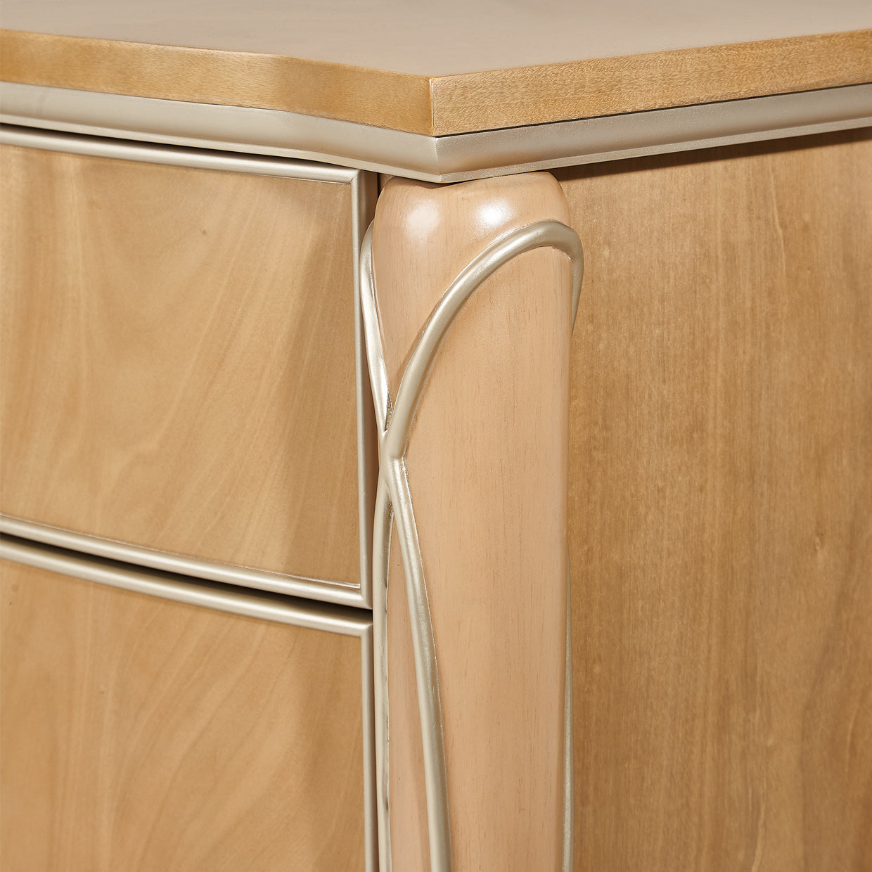 Villa Cherie Highboy Chest - Caramel