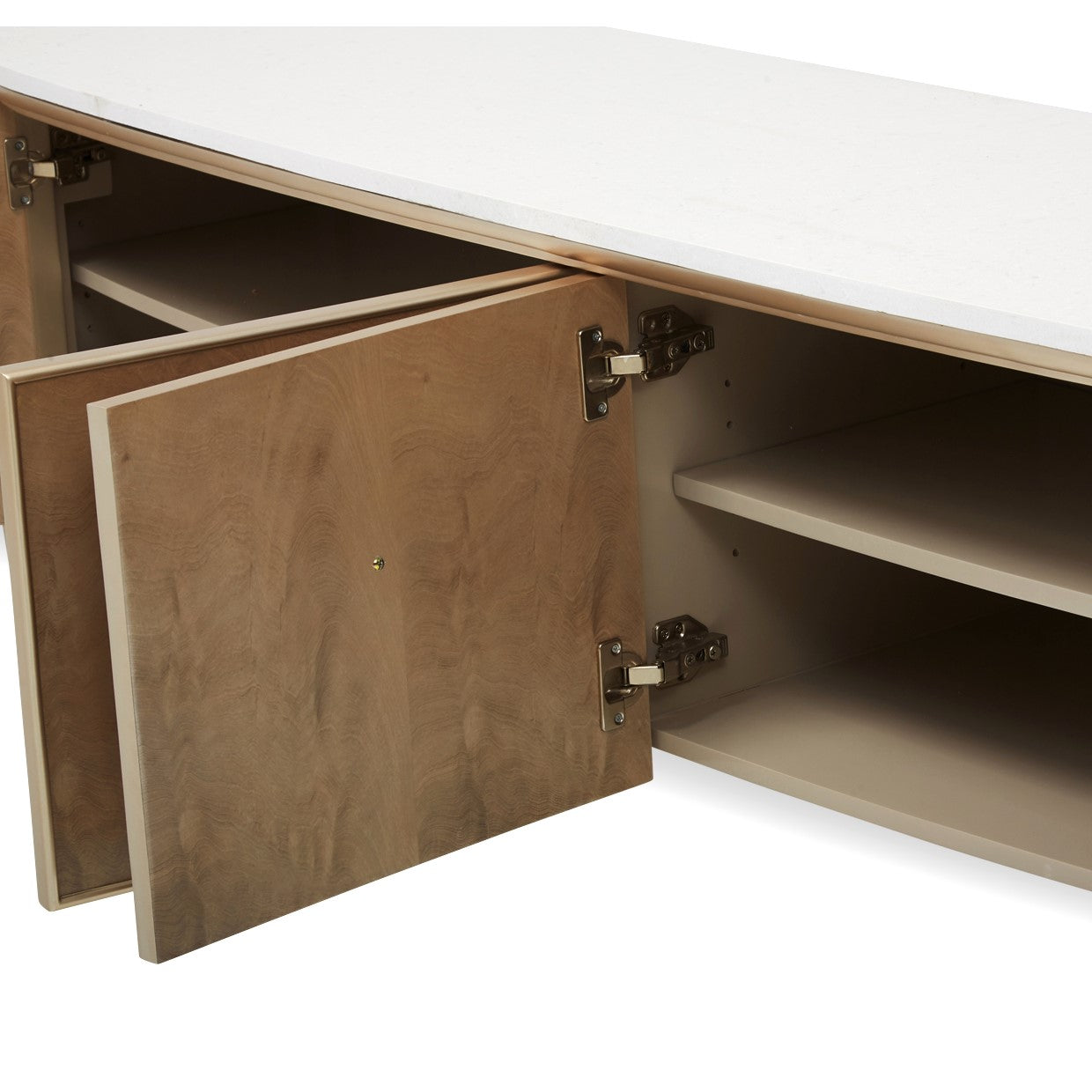 Villa Cherie Media Cabinet - Caramel