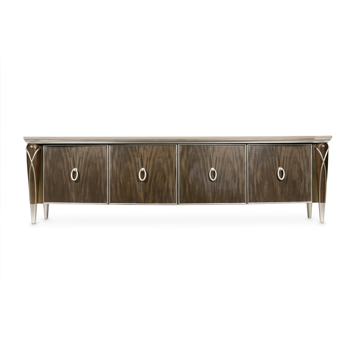 Villa Cherie Media Cabinet - Hazelnut
