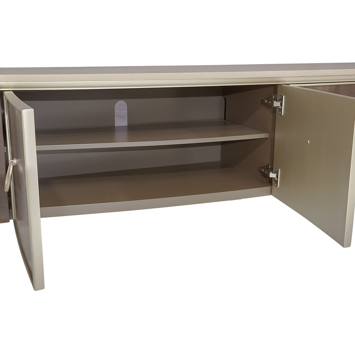 Villa Cherie Media Cabinet - Hazelnut