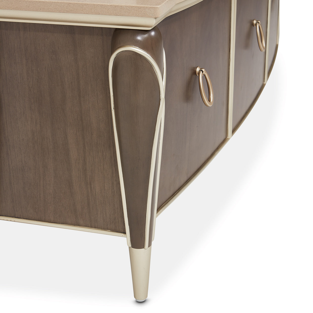 Villa Cherie Media Cabinet - Hazelnut