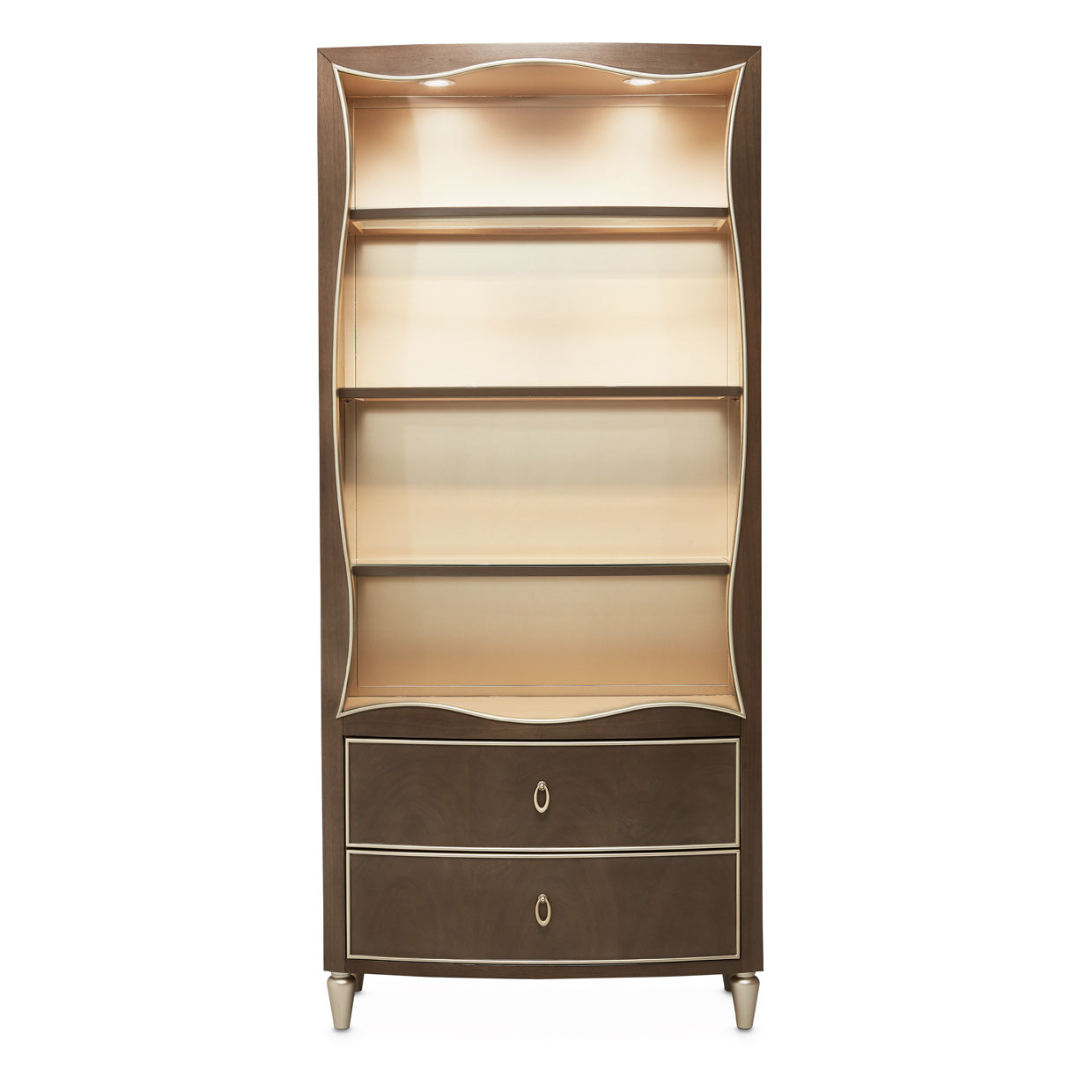 Villa Cherie Bookcase - Hazelnut