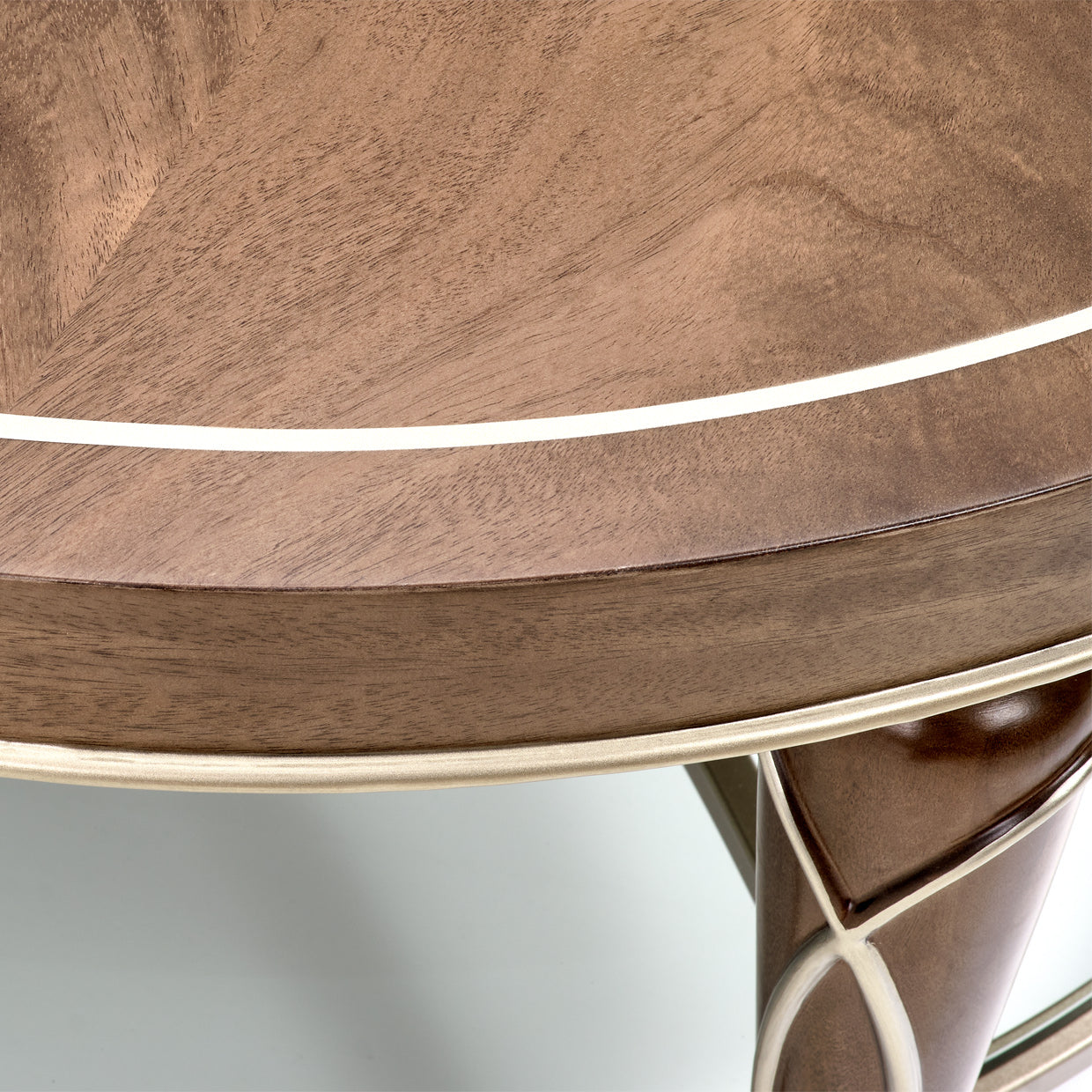 Villa Cherie Oval Cocktail Table - Hazelnut