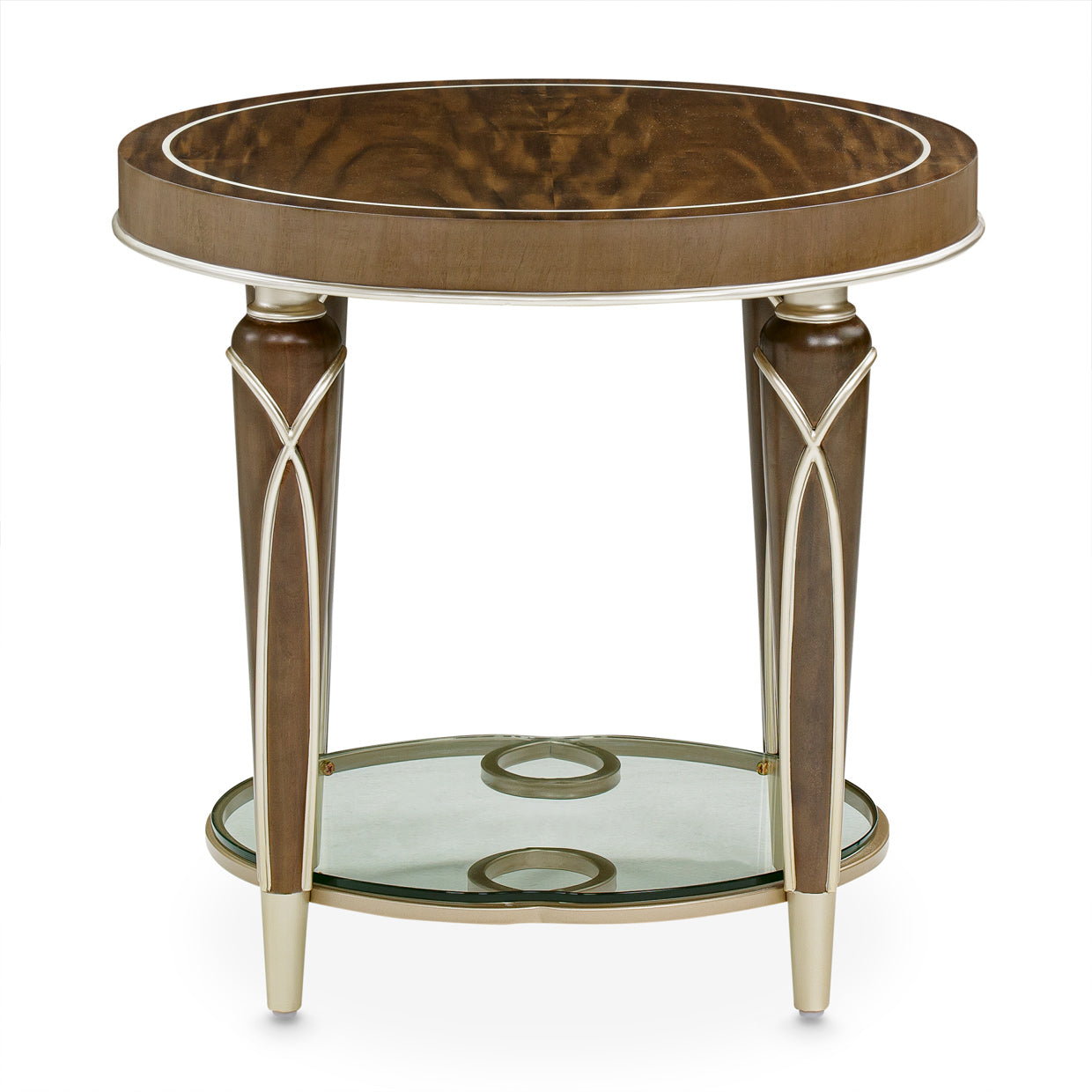 Villa Cherie End Table - Hazelnut