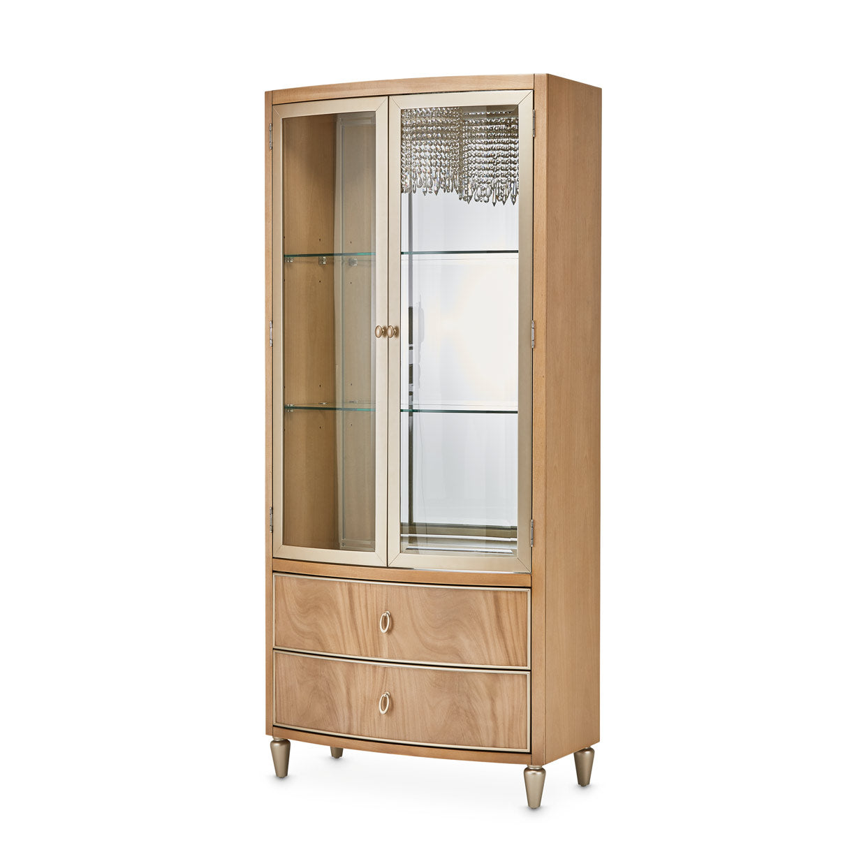 Villa Cherie Display Cabinet - Caramel