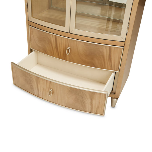 Villa Cherie Display Cabinet - Caramel