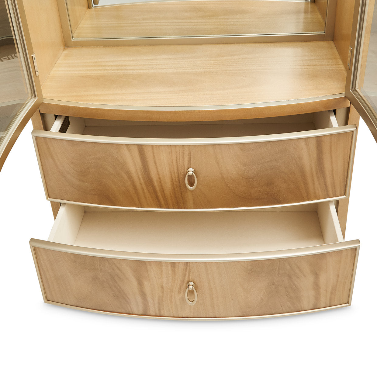 Villa Cherie Display Cabinet - Caramel