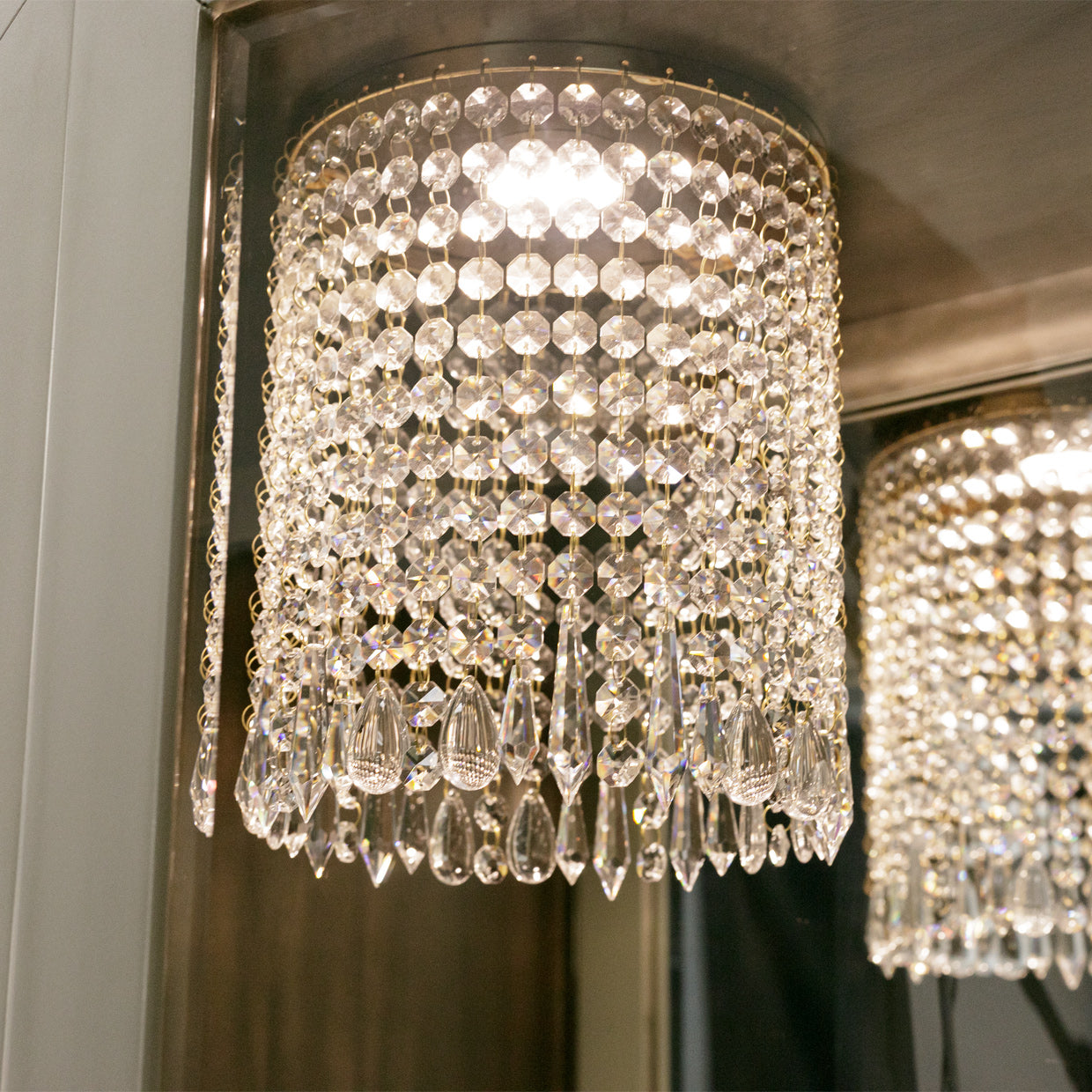 Villa Cherie Display Cabinet - Hazelnut