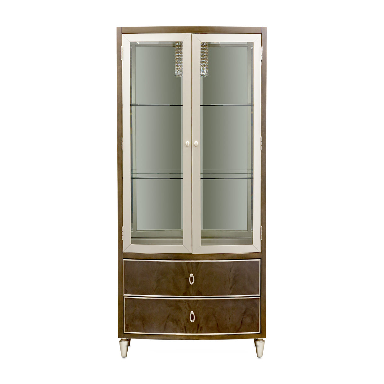 Villa Cherie Display Cabinet - Hazelnut