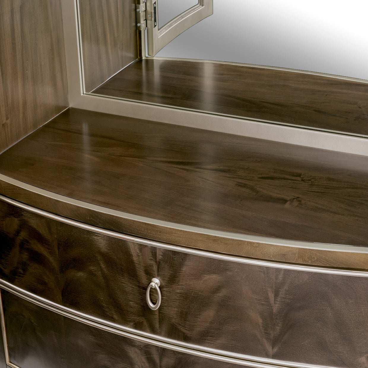 Villa Cherie Display Cabinet - Hazelnut