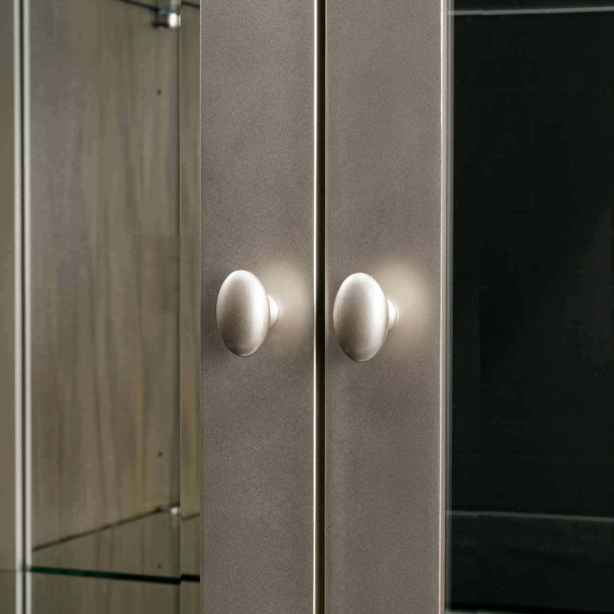 Villa Cherie Display Cabinet - Hazelnut