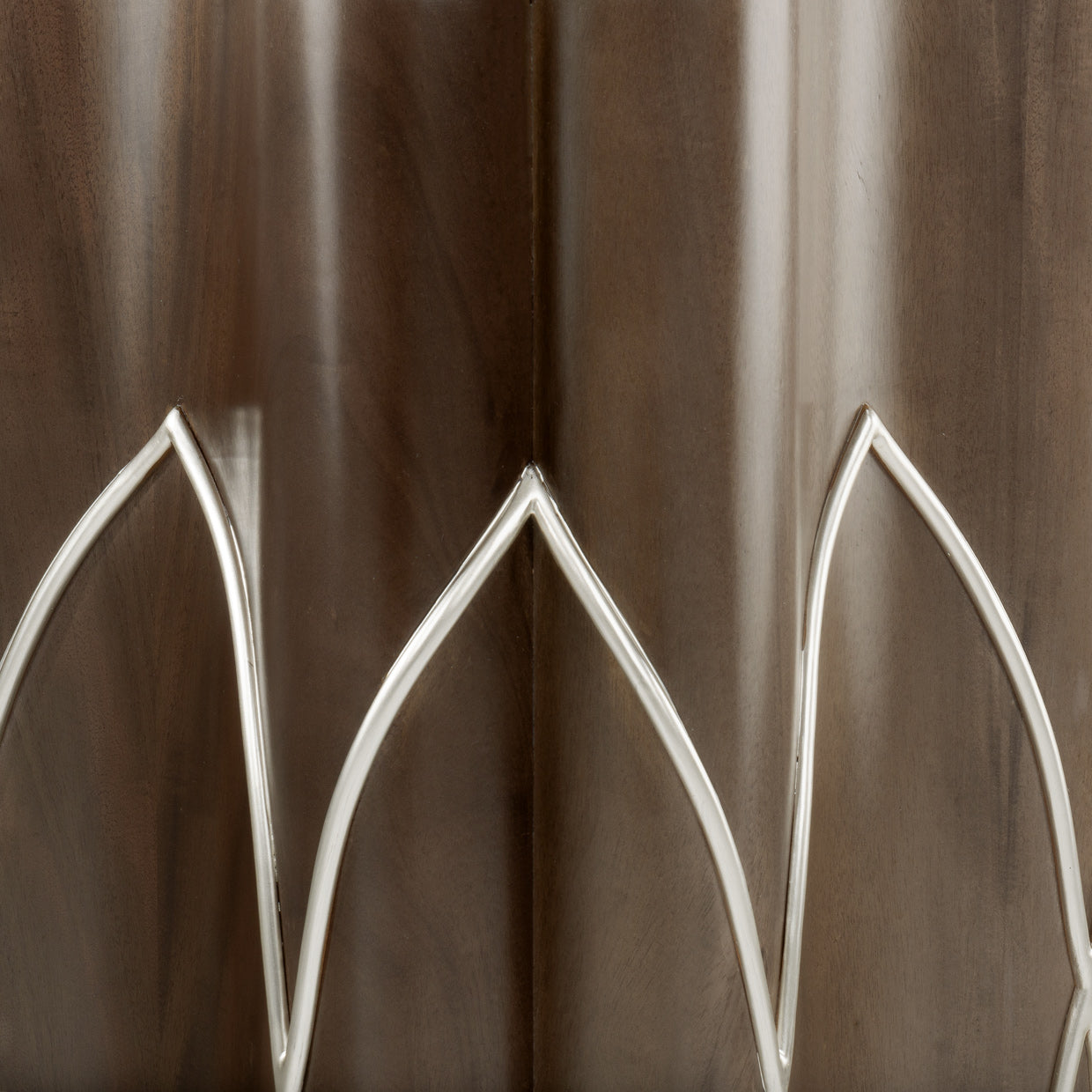 Villa Cherie Chairside Table - Hazelnut