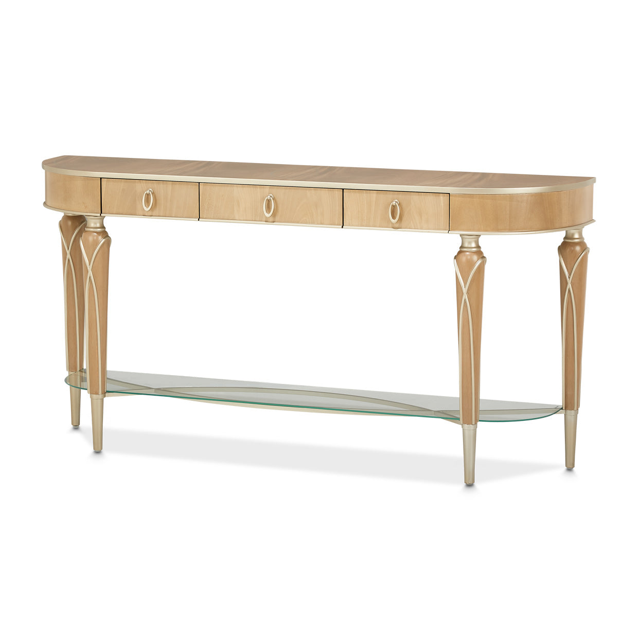 Villa Cherie Console Table - Caramel