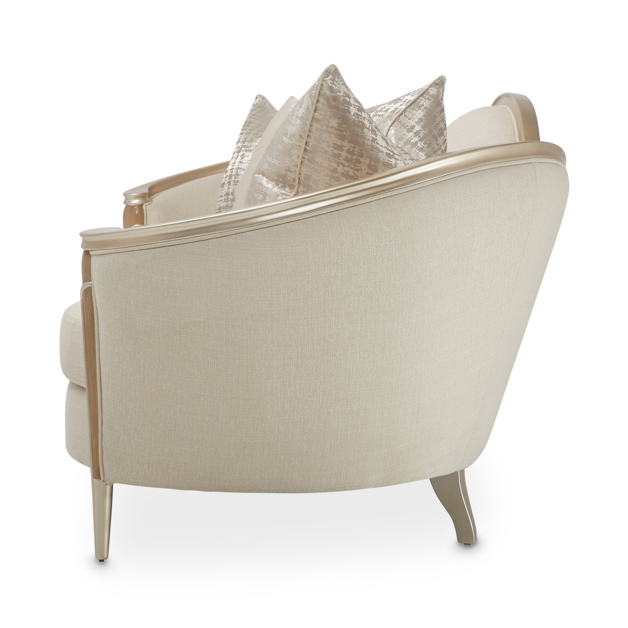 Villa Cherie Sofa - Pearl/Caramel