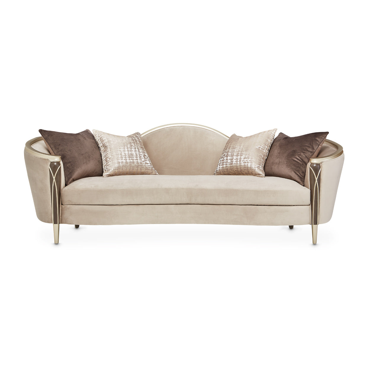 Villa Cherie Sofa - Porcini/Hazelnut