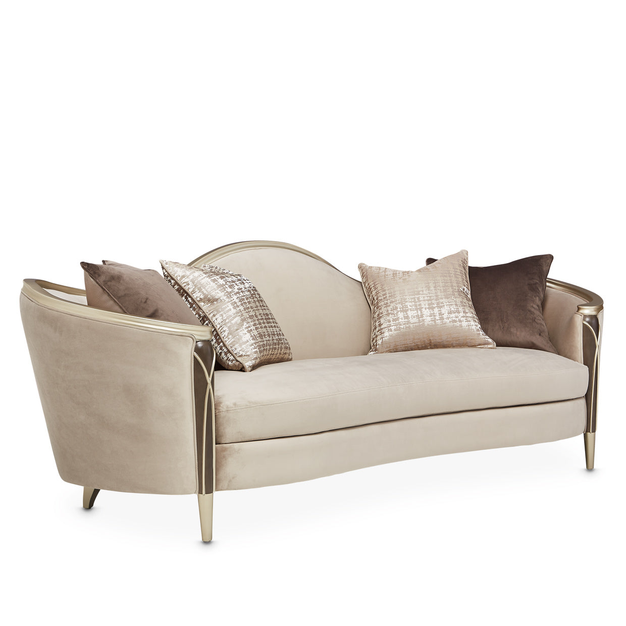 Villa Cherie Sofa - Porcini/Hazelnut