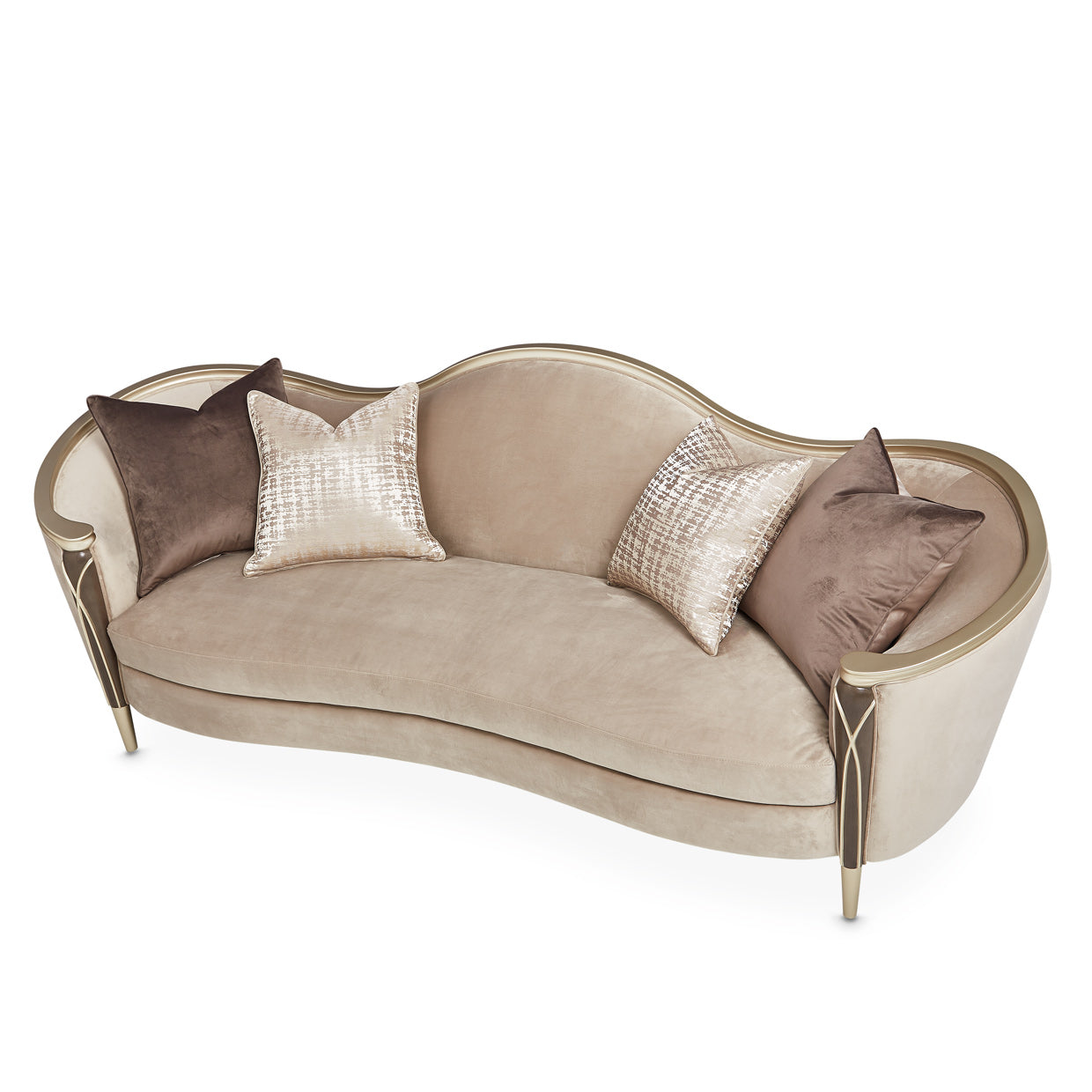 Villa Cherie Sofa - Porcini/Hazelnut