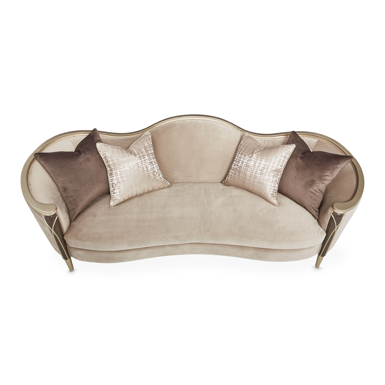 Villa Cherie Sofa - Porcini/Hazelnut
