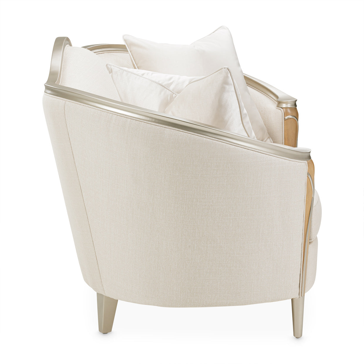 Villa Cherie Loveseat - Pearl/Caramel