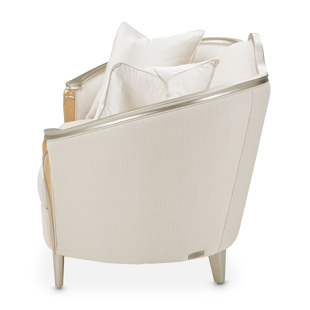 Villa Cherie Loveseat - Pearl/Caramel