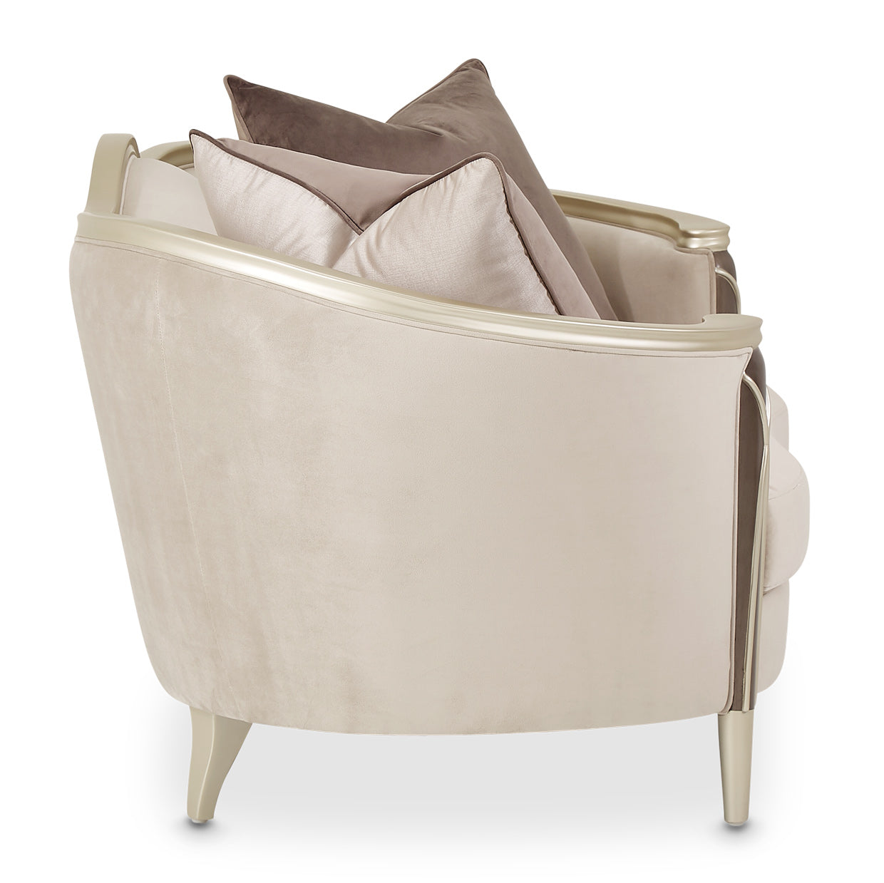 Villa Cherie Loveseat - Porcini/Hazelnut