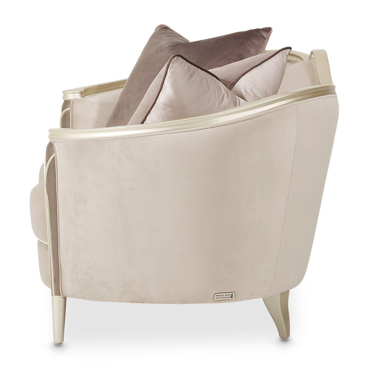 Villa Cherie Loveseat - Porcini/Hazelnut