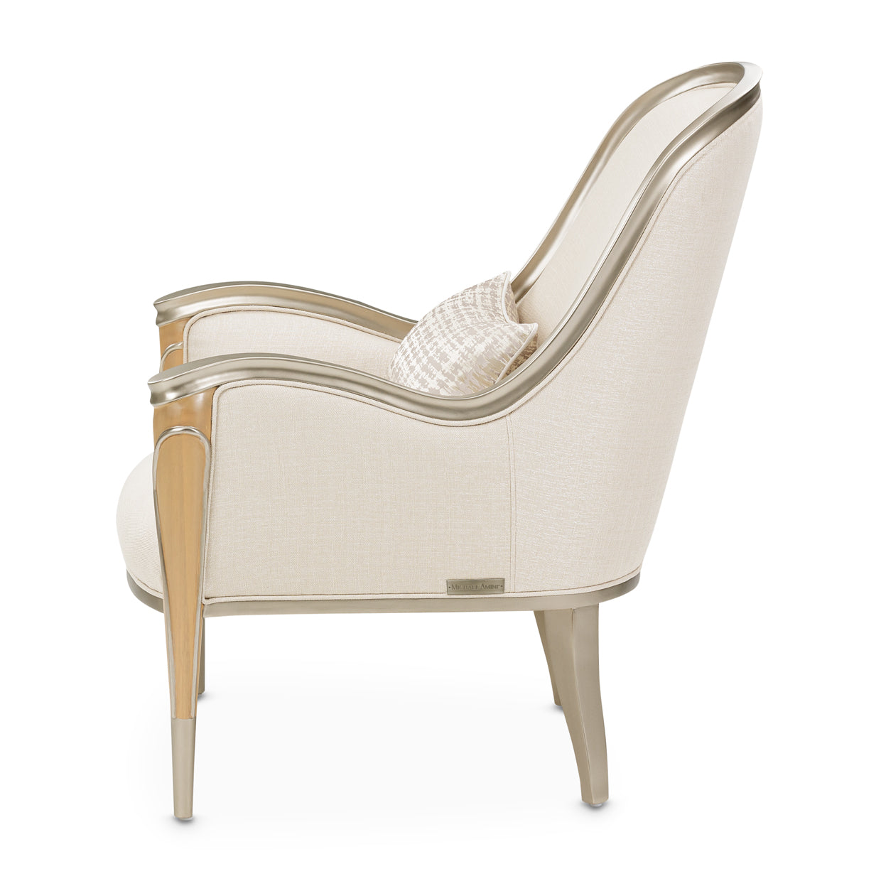 Villa Cherie Accent Chair - Pearl/Caramel
