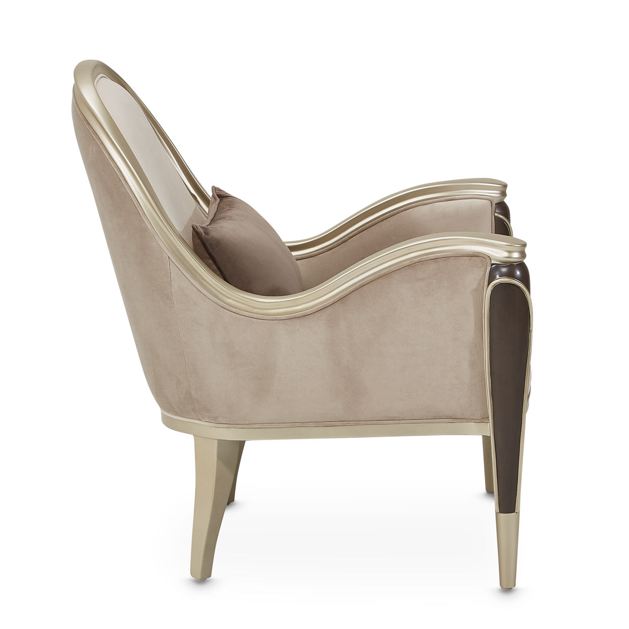 Villa Cherie Accent Chair - Porcini/Hazelnut