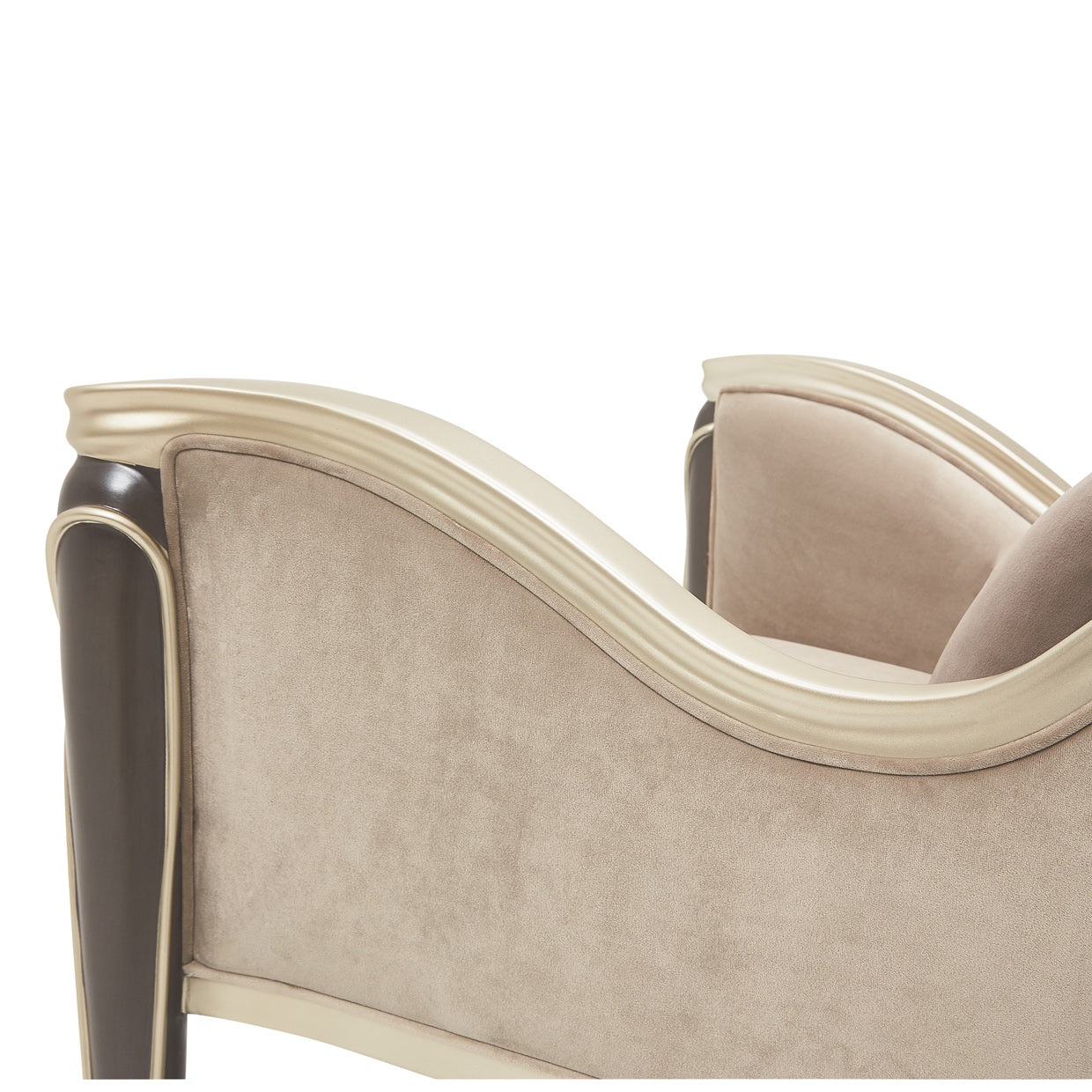 Villa Cherie Accent Chair - Porcini/Hazelnut