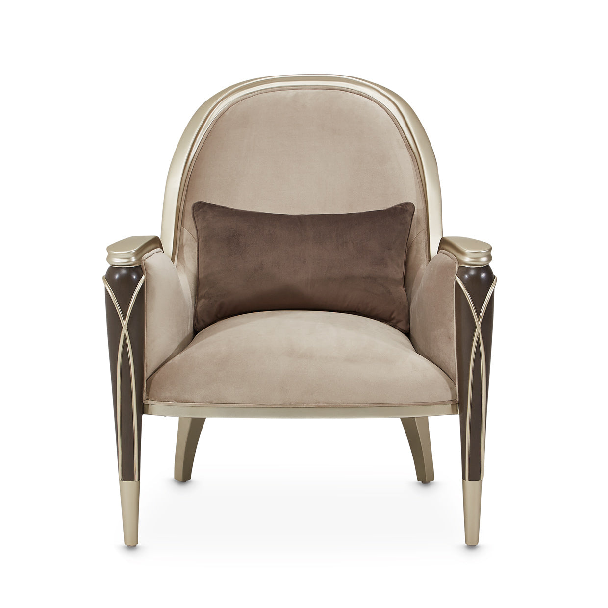 Villa Cherie Accent Chair - Porcini/Hazelnut