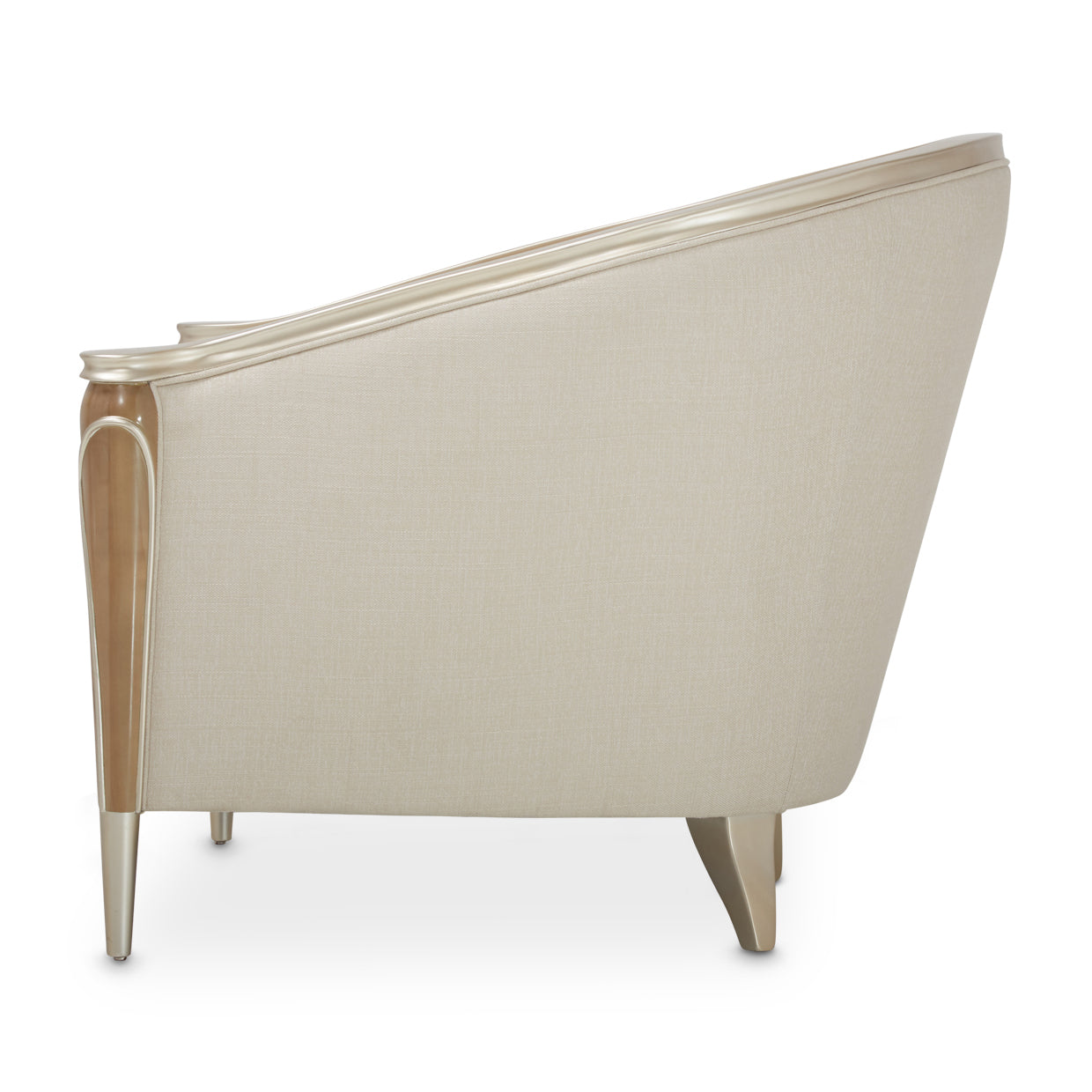 Villa Cherie Matching Chair - Pearl/Caramel
