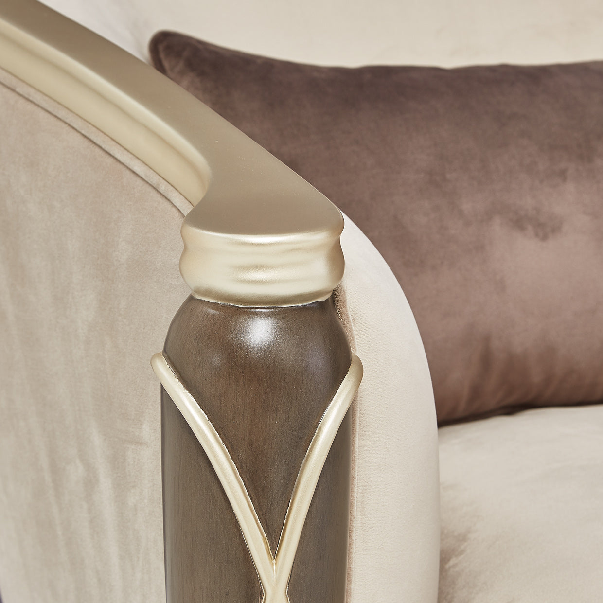Villa Cherie Matching Chair - Porcini/Hazelnut