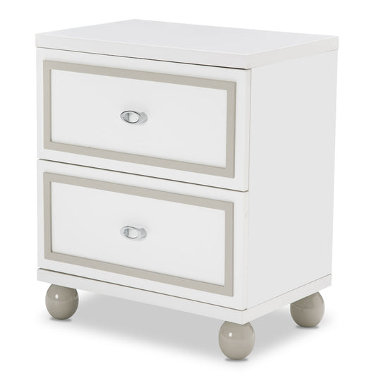 Sky Tower Nightstand - Cloud White