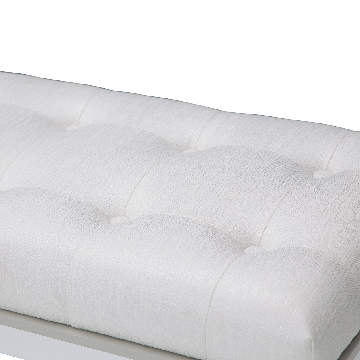 Sky Tower Bedside Bench - Ice/Cloud White