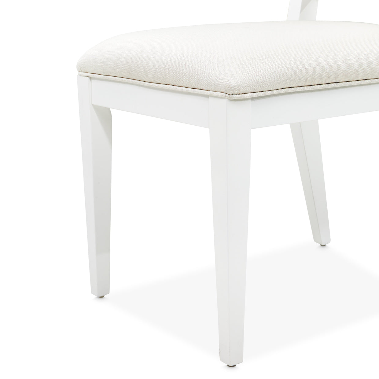 Palm Gate Dining Side Chair - Cream/Cloud White