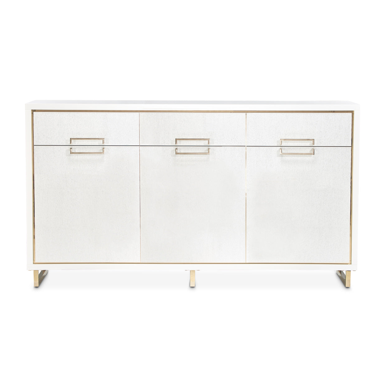 Palm Gate Sideboard - Cloud White