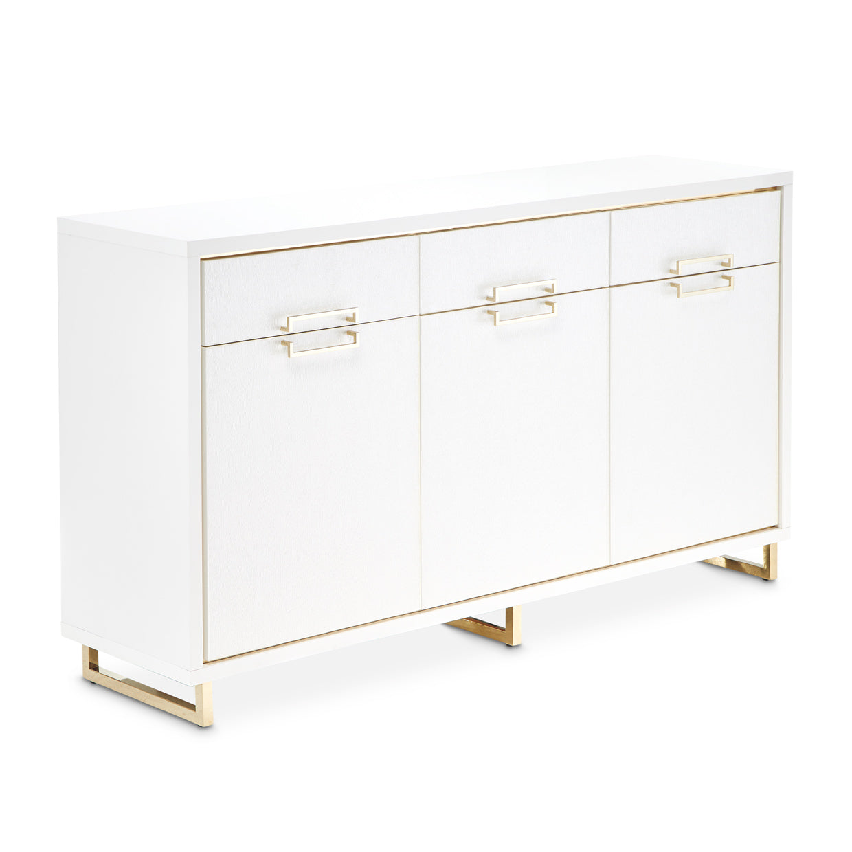 Palm Gate Sideboard - Cloud White