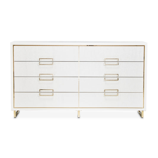 Palm Gate Dresser - Cloud White